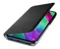 Etui Wallet Cover do Samsung Galaxy A40 czarne - 493076 - zdjęcie 3